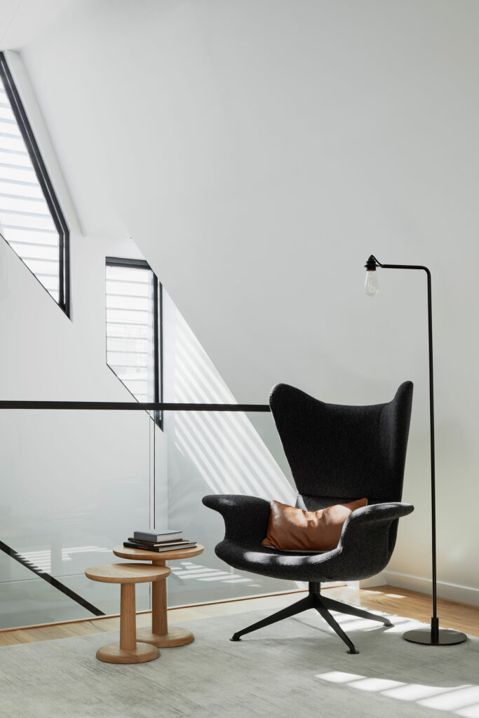 Maike Design lounge chair and skylight