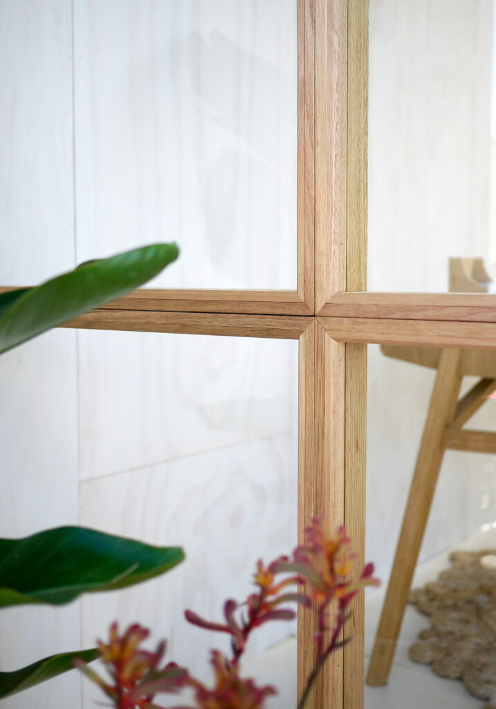 Maike-Design_TIDE-showroom-5 Maike Design furniture showroom timber window frame detail