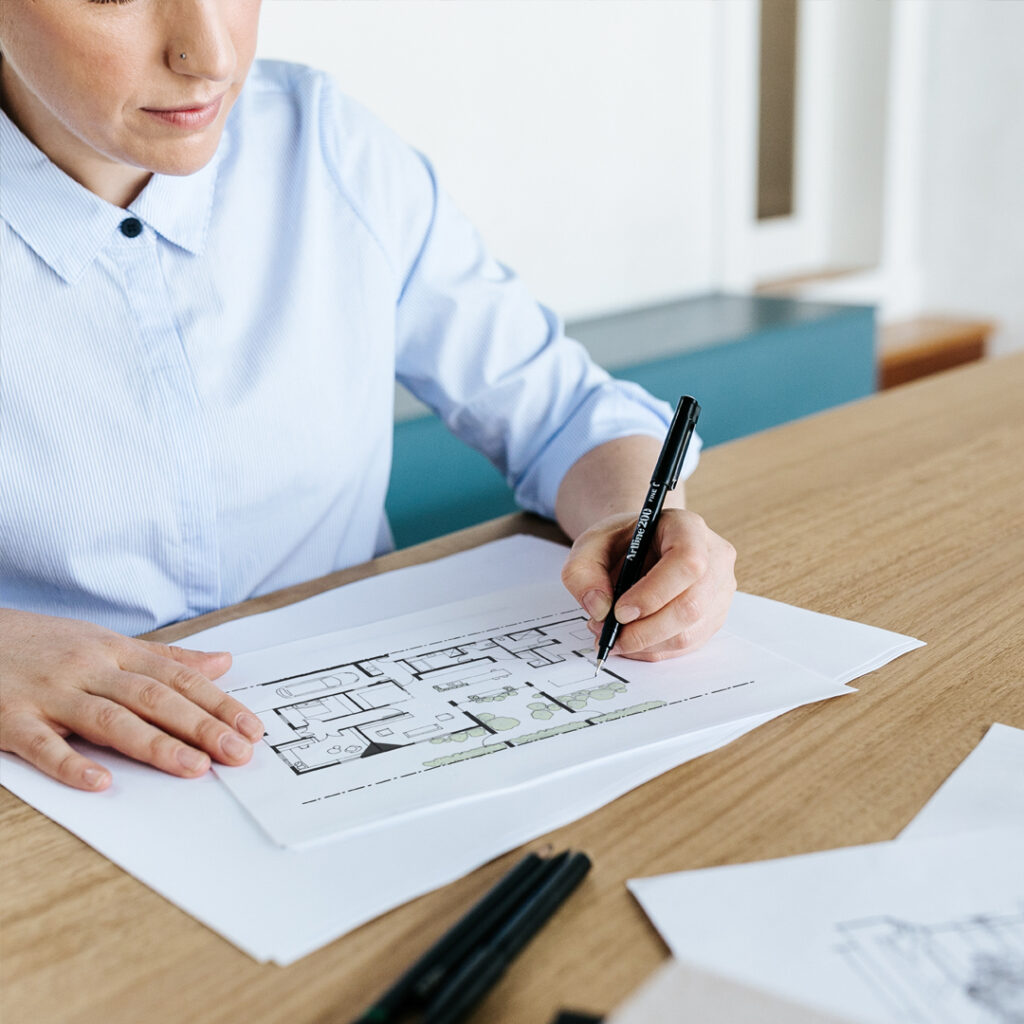 Maike Design residential design sketch